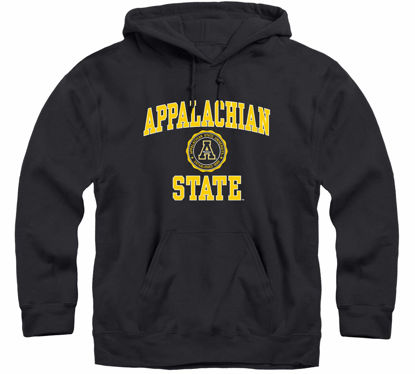 Picture of Barnesmith Appalachian State ASU Mountaineers Hooded Sweatshirt, Heritage, Black, Large