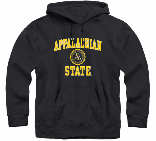 Picture of Barnesmith Appalachian State ASU Mountaineers Hooded Sweatshirt, Heritage, Black, Small