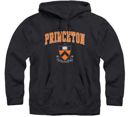 Picture of Barnesmith Princeton University Tigers Hooded Sweatshirt, Heritage, Black, X-Large