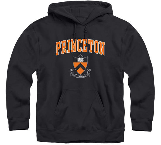 Picture of Barnesmith Princeton University Tigers Hooded Sweatshirt, Heritage, Black, X-Large