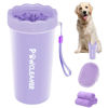 Picture of Dog Paw Cleaner, Washer, Buddy Muddy Pet Foot Cleaner for Small Medium Large Breed Dogs/Cats (with 3 absorbent towel) (Purple, Large)