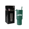 Picture of Simple Modern Officially Licensed NFL New York Jets 30 oz Tumbler with Flip Lid and Straws | Insulated Cup Stainless Steel | Gifts for Men Women | Trek Collection | New York Jets