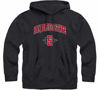 Picture of Barnesmith San Diego State University Aztecs Hooded Sweatshirt, Heritage, Black, Medium