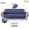 Picture of Easy-Going Oversized Chair Sofa Slipcover Reversible Sofa Cover Water Resistant Couch Cover Furniture Protector Cover with Elastic Straps for Pets Dog (Oversized Chair, Dark Blue/Light Blue)
