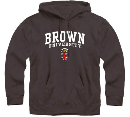 Picture of Barnesmith Brown University Hooded Sweatshirt, Heritage, Brown Bears - Brown, Medium