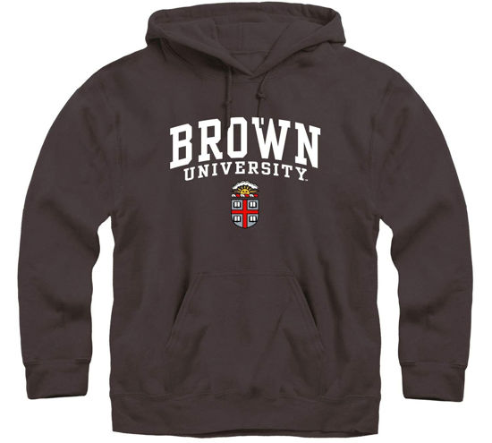 Picture of Barnesmith Brown University Hooded Sweatshirt, Heritage, Brown Bears - Brown, Medium