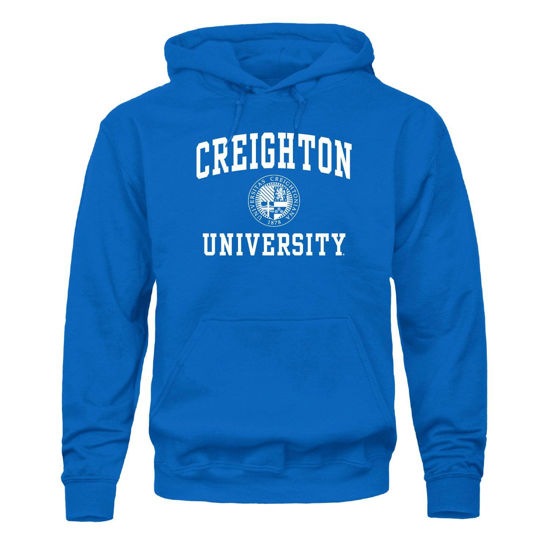 Picture of Barnesmith Creighton University Bluejays Hooded Sweatshirt, Heritage, Royal Blue, Small