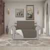 Picture of Easy-Going Oversized Chair Sofa Slipcover Reversible Sofa Cover Water Resistant Couch Cover Furniture Protector Cover with Elastic Straps for Pets Dog (Oversized Chair, Taupe/Ivory)