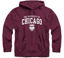 Picture of Barnesmith University of Chicago Maroons Hooded Sweatshirt, Heritage, Maroon, Medium