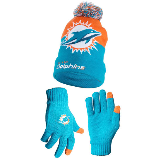 Picture of Ultra Game Standard END Zone HAT Gloves Set, Team Color 2, One Size