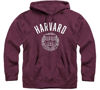 Picture of Barnesmith Harvard University Hooded Sweatshirt, Heritage, Crimson, Large