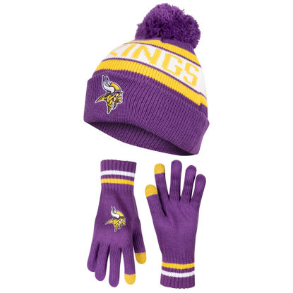 Picture of Ultra Game Standard END Zone HAT Gloves Set, Team Color 1