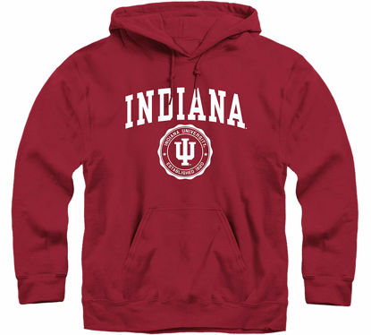 Picture of Barnesmith Indiana University Hoosiers Hooded Sweatshirt, Heritage, Cardinal, Medium