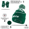 Picture of Ultra Game Standard END Zone HAT Gloves Set, Team Color 2