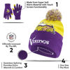 Picture of Ultra Game Standard END Zone HAT Gloves Set, Team Color 2