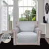 Picture of Easy-Going Chair Sofa Slipcover Reversible Sofa Cover Water Resistant Couch Cover Furniture Protector Cover with Elastic Straps for Pets Kids Children Dog Cat (Chair, Light Gray/Ivory)