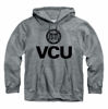 Picture of Barnesmith Virginia Commonwealth University Rams Hooded Sweatshirt, Heritage, Charcoal Grey, Medium