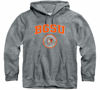 Picture of Barnesmith Bowling Green State University Falcons Hooded Sweatshirt, Heritage, Charcoal Grey, Large