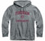 Picture of Barnesmith Fordham University Rams Hooded Sweatshirt, Heritage, Charcoal Grey, Large