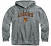 Picture of Barnesmith Lehigh University Hawks Hooded Sweatshirt, Heritage, Charcoal Grey, XX-Large