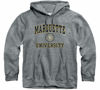 Picture of Barnesmith Marquette University Golden Eagles Hooded Sweatshirt, Heritage, Charcoal Grey, Medium