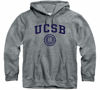 Picture of Barnesmith University of California, Santa Barbara Gauchos Hooded Sweatshirt, Heritage, Charcoal Grey, Medium