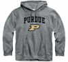 Picture of Barnesmith Purdue University Boilermakers Hooded Sweatshirt, Heritage, Charcoal Grey, XX-Large