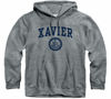 Picture of Barnesmith Xavier University Musketeers Hooded Sweatshirt, Heritage, Charcoal Grey, Small