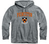 Picture of Barnesmith Princeton University Tigers Hooded Sweatshirt, Heritage, Charcoal Grey, Medium