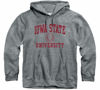 Picture of Barnesmith Iowa State University Cyclones Hooded Sweatshirt, Heritage, Charcoal Grey, Medium