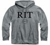 Picture of Barnesmith Rochester Institute of Technology Tigers Hooded Sweatshirt, Heritage, Charcoal Grey, X-Large