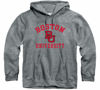 Picture of Barnesmith BU Boston University Terriers Hooded Sweatshirt, Heritage, Charcoal Grey, Small