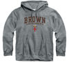 Picture of Barnesmith Brown University Bears Hooded Sweatshirt, Heritage, Charcoal Grey, Medium