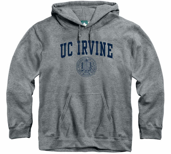 Picture of Barnesmith UCI University of California - Irvine Anteaters Hooded Sweatshirt, Heritage, Charcoal Grey, XX-Large