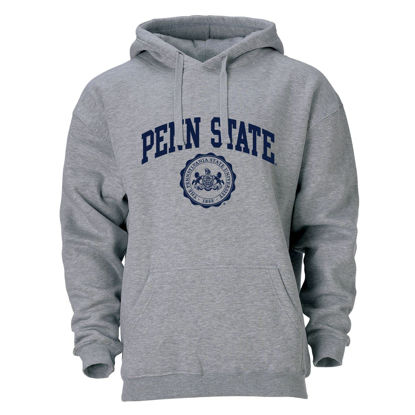 Picture of Barnesmith Pennsylvania State University PSU Nittany Lions Hooded Sweatshirt, Heritage, Charcoal Grey, Large