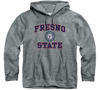 Picture of Barnesmith California State University, Fresno Bulldogs Hooded Sweatshirt, Heritage, Charcoal Grey, Large