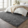 Picture of Ophanie 5x7 Area Rugs for Living Room Grey, Fluffy Shag Large Fuzzy Plush Soft Rug, Gray Shaggy Floor Big Carpets for Bedroom Nursery, Kids Home Decor Aesthetic