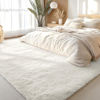 Picture of OLANLY 6x9 Machine Washable Large Area Rugs for Living Room, Bedroom, Soft Fluffy Shaggy Bedside Rug, Indoor Floor Carpet for Kids Girls and Boys, Dorms, Nursery, Home Decor Aesthetic, Ivory