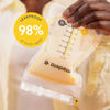 Picture of Medela Easy Pour Breastmilk Storage Bags | 50 Count 210ml | Disposable Leakproof Breast Milk Bags with Milk Protection | Recyclable & BPA Free