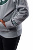 Picture of Ultra Game Youth Extra Soft Poly Dry Fleece Pullover, Heather Gray, 14/16