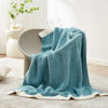 Picture of Snuggle Sac Blue Throw XL Blanket 50x70,Super Soft Warm Blankets Oversized Throw Knit Blankets Fuzzy Plush Blankets, Royal Blue, 50x70 inches