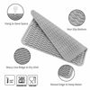 Picture of MicoYang Silicone Dish Drying Mat for Multiple Usage,Easy clean,Eco-friendly,Heat-resistant Silicone Mat for Kitchen Counter or Sink,Refrigerator or Drawer liner Grey L 16 inches x 12 inches