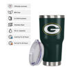 Picture of FOCO Green Bay Packers NFL Team Logo 30 oz Tumbler - Green