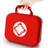 Picture of 299PCS First Aid Kit Portable Red Camping Essentials Multiple Purpose Survival Kits Plus Case Emergency Set Outdoor Backpacking Gear Suitable for Hiking School Car Home YIDERBO