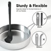 Picture of ChefAide 4 Pieces Silicone Spatula Set, Food Grade Rubber Spatula, Upgrade Strong Handle with Ergonomic Grip, Heat Resistant for Nonstick Cookware, Cooking