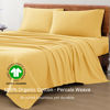 Picture of LANE LINEN 100% Organic Cotton Twin XL Sheets Set, 3-Piece Pure Organic Cotton Percale Sheets, Cotton Bedsheets, Ultra Soft Bedding Sheets, Breathable, Fits Mattress Upto 15" Deep - Cocoon