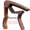 Picture of Guitar Capo Acoustic and Electric Guitars Trigger Capo 6 String Guitar Capo