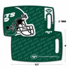 Picture of YouTheFan NFL New York Jets Logo Series Cutting Board, Team Colors