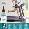 Picture of Treadmill Belt Lubricant, 100% Silicone Treadmill Lube High-Temperature Resistant Stable Lubricant, with Application Tubes and Precision Screw Caps 500cs, 4.2 Ounce
