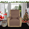 Picture of Easy-Going Recliner Sofa Slipcover Reversible Sofa Cover Water Resistant Couch Cover Furniture Protector with Elastic Straps for Pets Kids Children Dog Cat (Recliner, Brown/Beige)